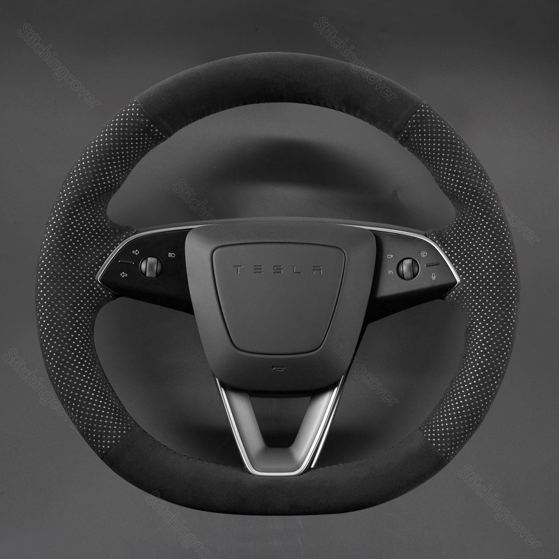 Steering Wheel Cover for Tesla Model 3 Y juniper 2023 2024 2025