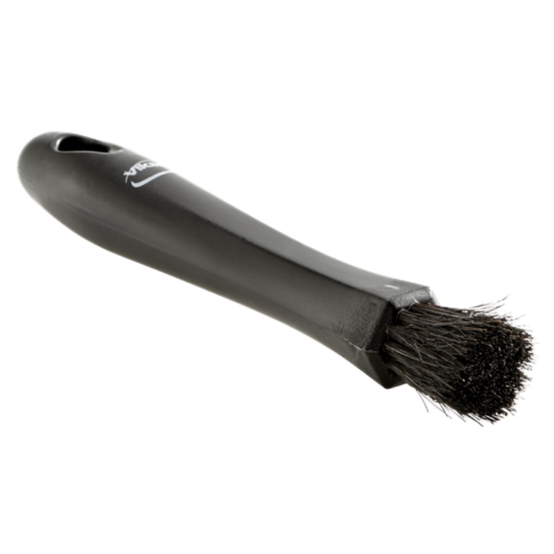 Vikan Compact Interior Black Detail Brush