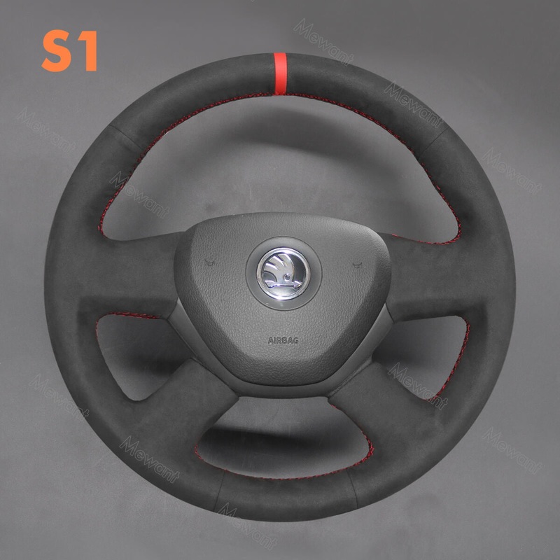 Steering Wheel Cover for Skoda Octavia Fabia 2013
