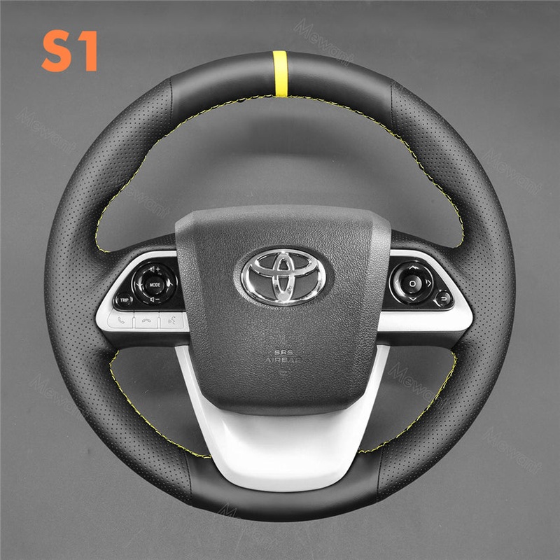 Steering Wheel Cover for Toyota Prius IV Prius Prime Mirai 2015-2024