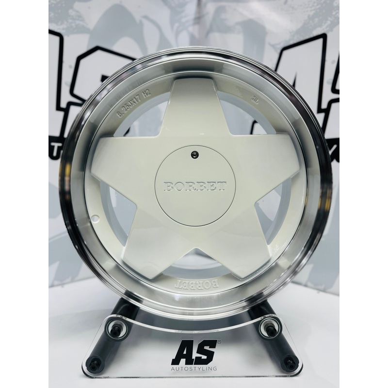 17 AS- BORB 4×100 & 5×100 WHITE WHEELS