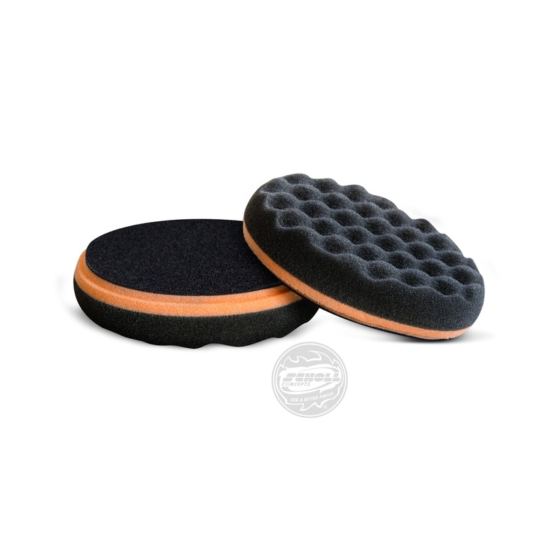 Scholl Concepts Black Finishing Waffle Pad 145mm