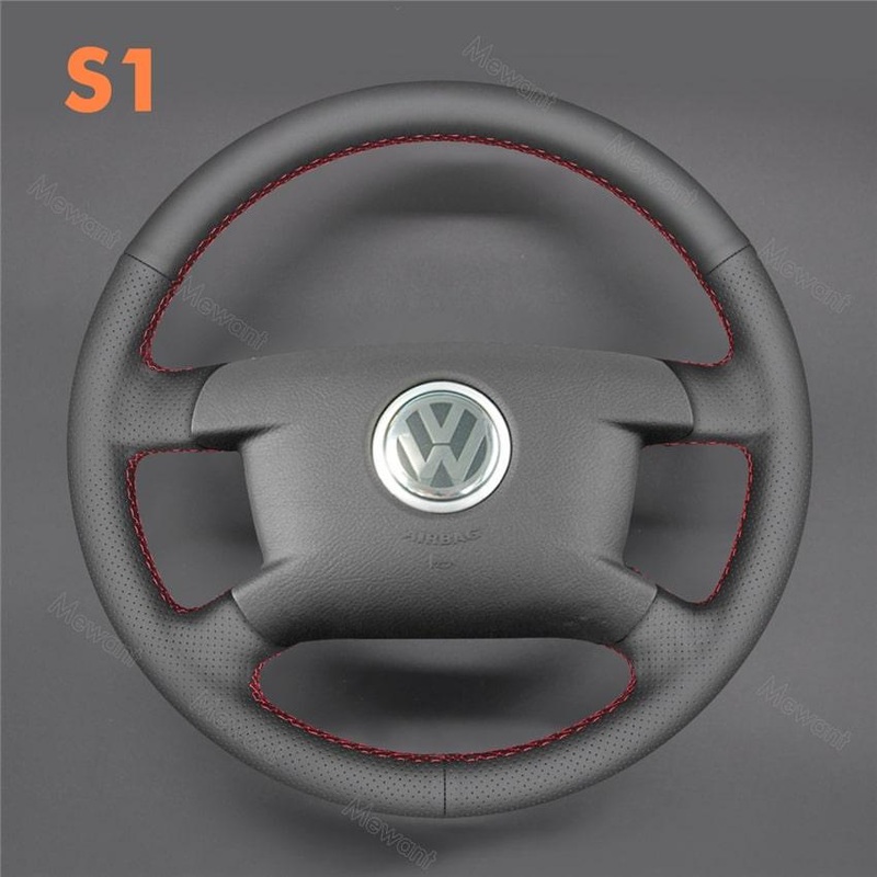 Steering Wheel Cover For Volkswagen VW  Caddy Caravelle T5