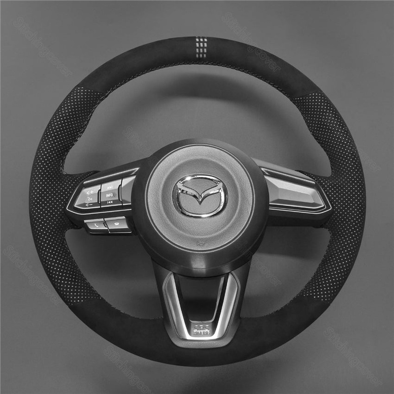 Steering Wheel Cover for Mazda 3 Axela 6 Atenza CX5 CX9 2016-2025