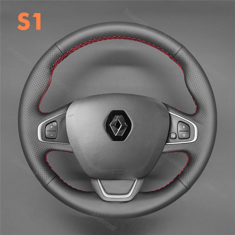 Steering Wheel Cover for Renault Clio 4 Captur Kaptur 2016-2020