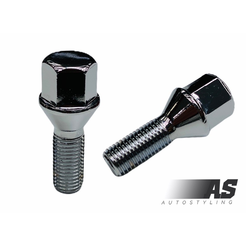 12X1.5 CHROME BOLTS