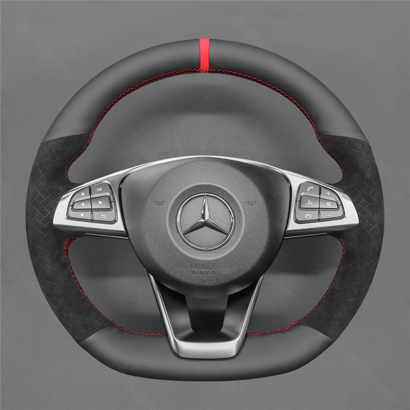 Steering Wheel Cover for Mercedes benz GLE 43 W205 C43 C117 X156 C218 W213 C253 X253 W166 W222 R172 R231