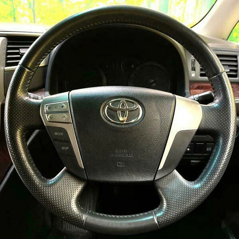 Steering Wheel Cover for Toyota Vellfire Crown 2010-2014