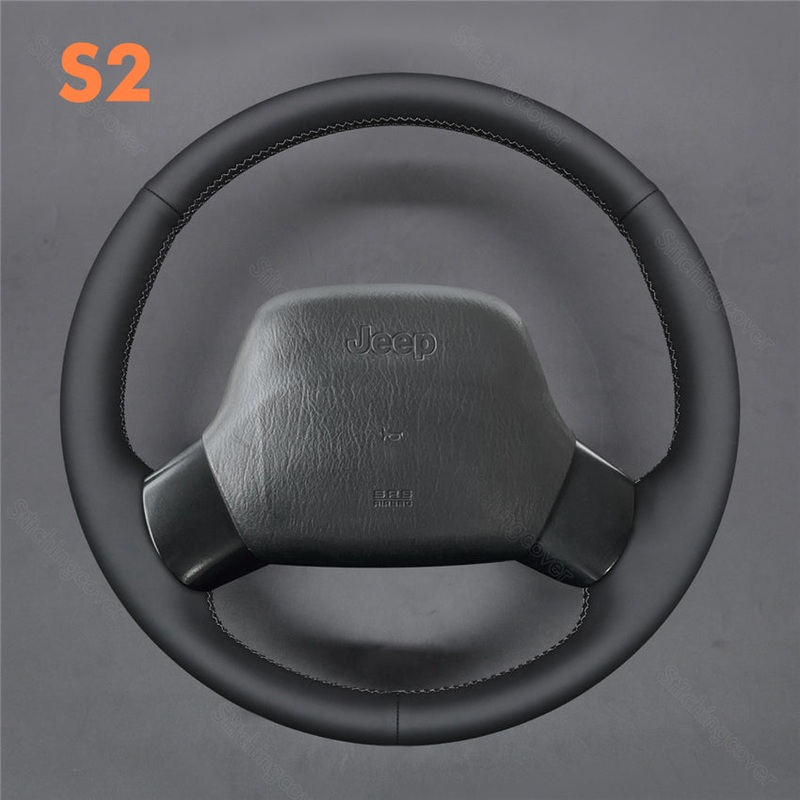 Steering Wheel Cover For Jeep Wrangler XJ TJ Cherokee 1997-2001