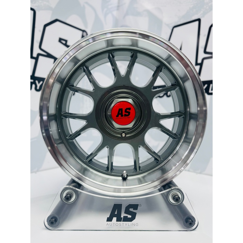 15 AS- 7568 5×100 & 5×114 gunmetal machine lip wheels