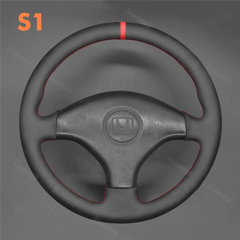 Steering Wheel Cover for Honda CTR EK3 EK4 EK9 Prelude Type S MK5 1997-2001