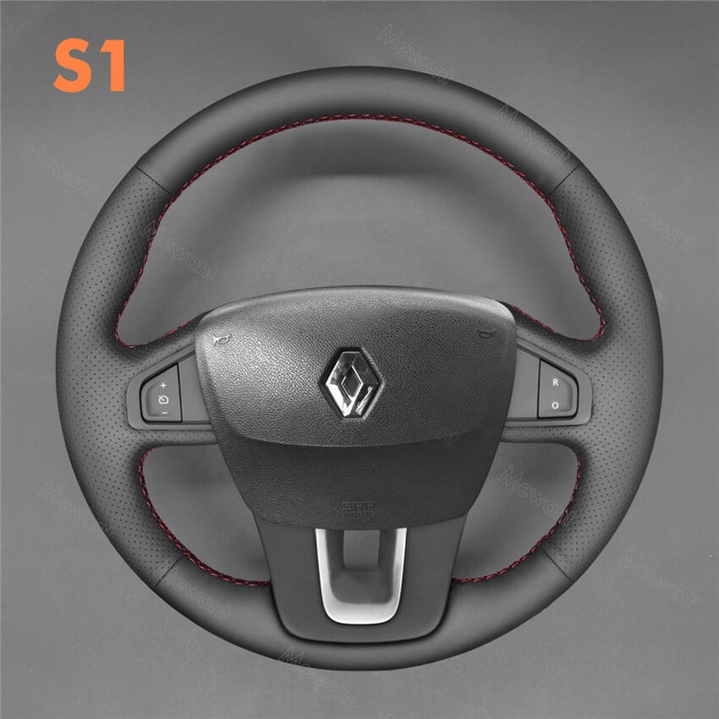 Steering Wheel Cover for Renault Laguna 3 Latitude Samsung SM5 SM7 2007-2018